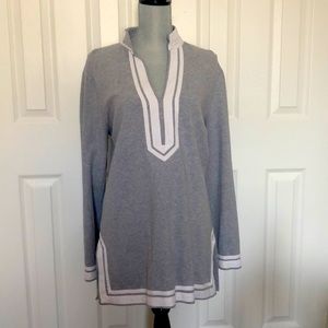 Ladies Tory Burch Grey Tunic ~ XL